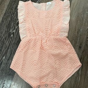 Thistle and Bunny Everly romper 9 months